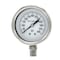 Pic Gauges 2 1/2 in Dial, 1/4 in NPT Male Lower Location, Stainless Steel Case Material PRO-311D-254K - alternate 1